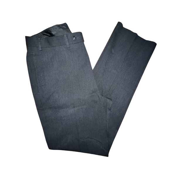 Calvin Klein Men’s Gray Dress Pants 36W x 34L Formal, Missing Back Pocket Button - Picture 1 of 10